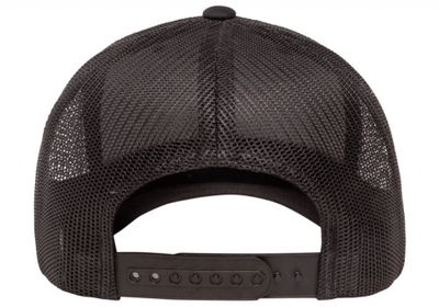 Truckerkeps Recycled Mesh Black 6606TR - Yupoong/Flexfit