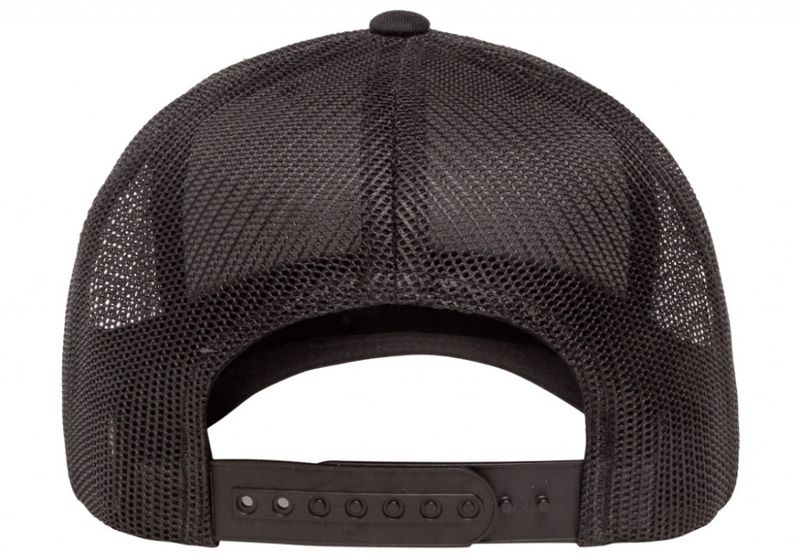 Truckerkeps Recycled Mesh Black 6606TR - Yupoong/Flexfit