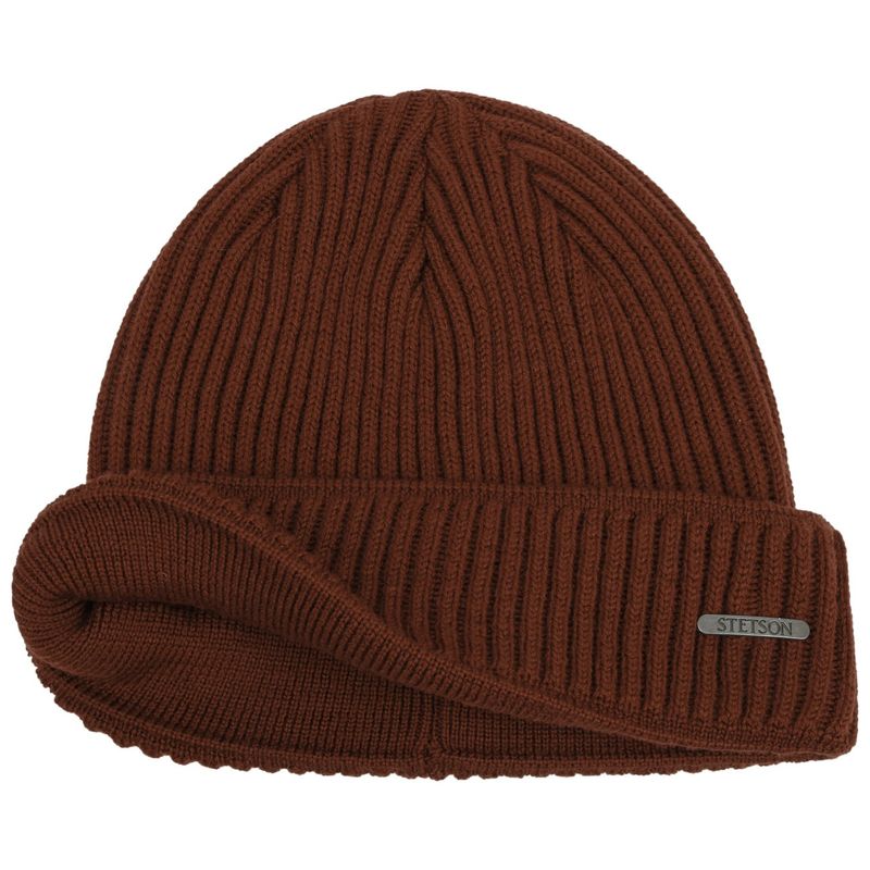 Stetson Beanie Merino Rust