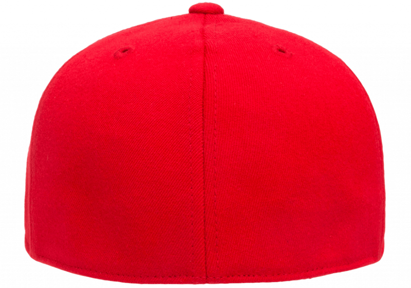 Flexfit 210® Premium Fitted Red 6210 - Flexfit/Yupoong