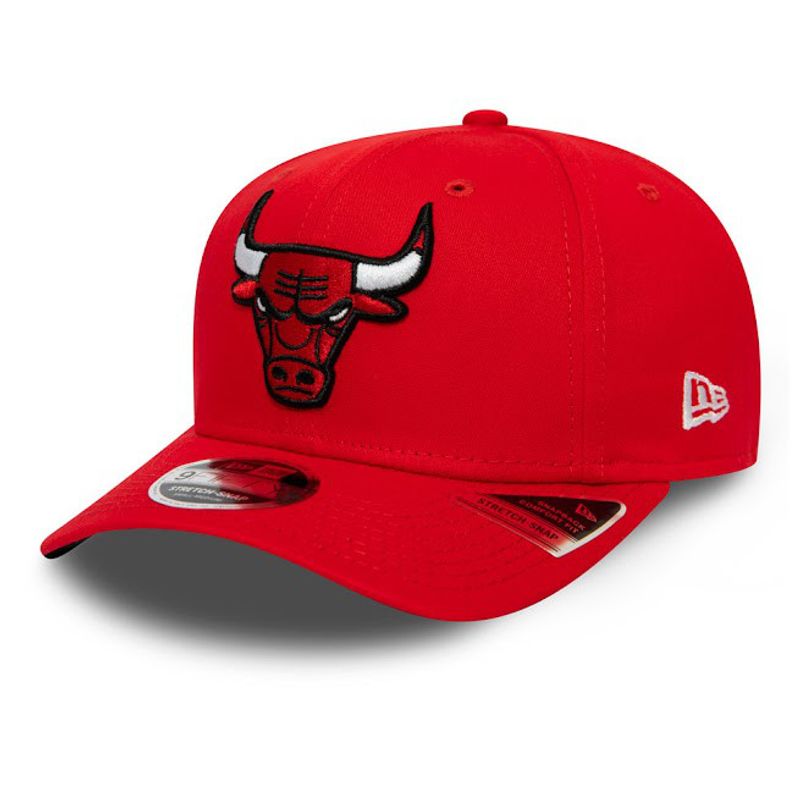 9fifty Chicago Bulls Stretch Snap Red/Black Snapback - New Era