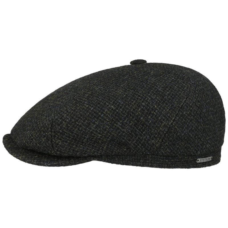 Stetson 6-Panel Cap Wool – Dark Olive