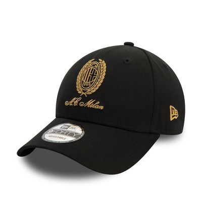 AC Milan Heritage Gold Black 9forty adjustable Cap - New Era