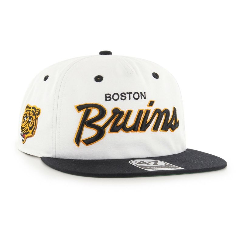 Boston Bruins NHL Crosstown TT Captain White - '47 Brand