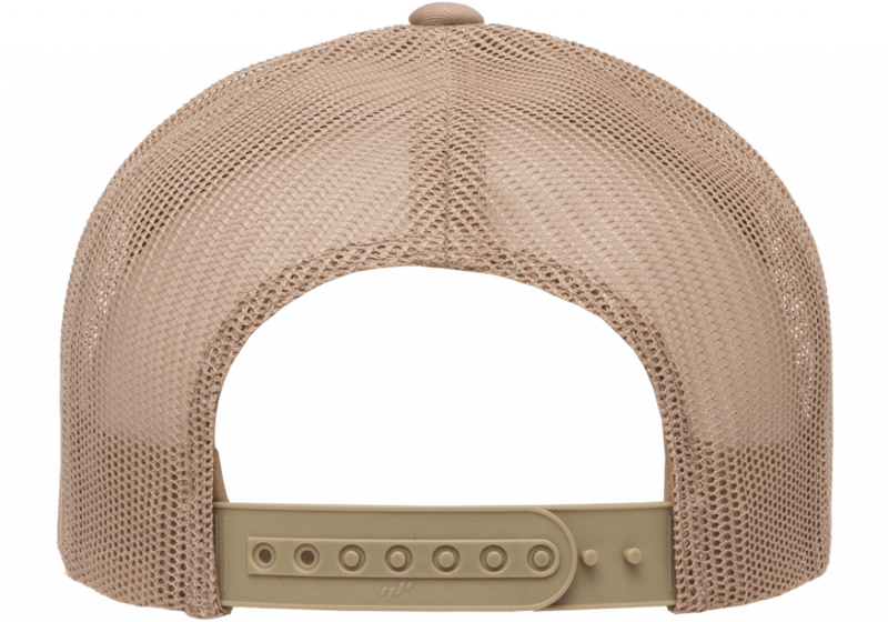 Trucker Flexfit Retro Khaki 6506 - Flexfit/Yupoong