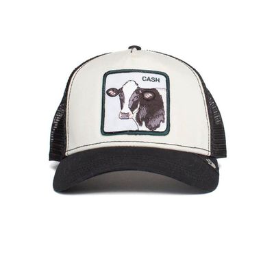 Cash Cow Black/White Trucker Animal Farm - Goorin Bros