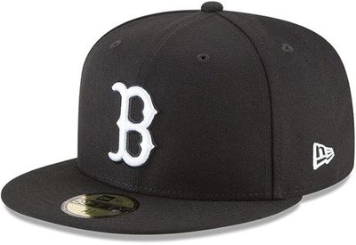 New Era 59FIFTY Boston Red Sox Black White