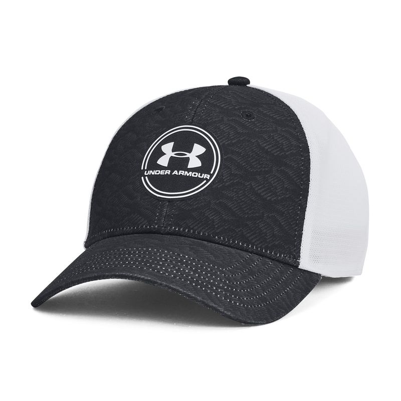 Iso-Chill Driver Trucker Mesh Adjustable Midnight Black - Under Armour