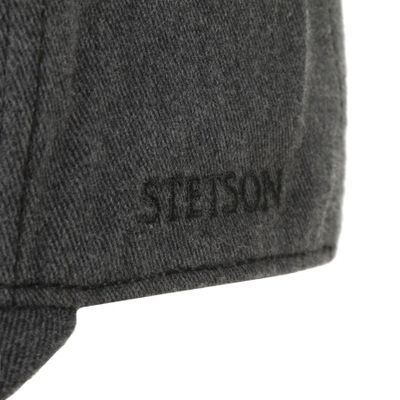Stetson Baseball Cap Cotton Melange Dark Grey
