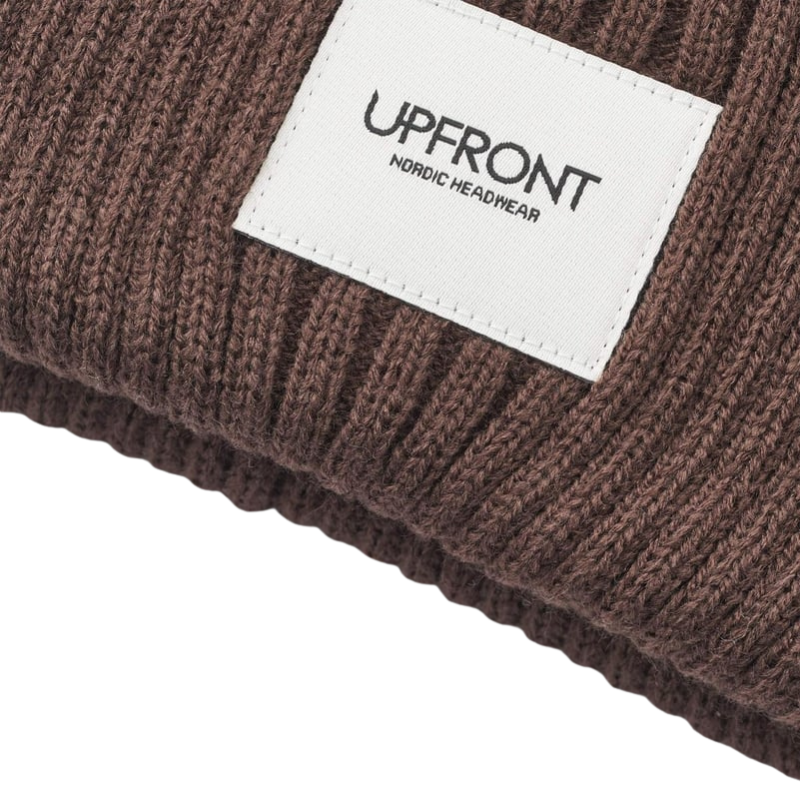 HAZE Fisherman Winter Beanie Brown - Upfront