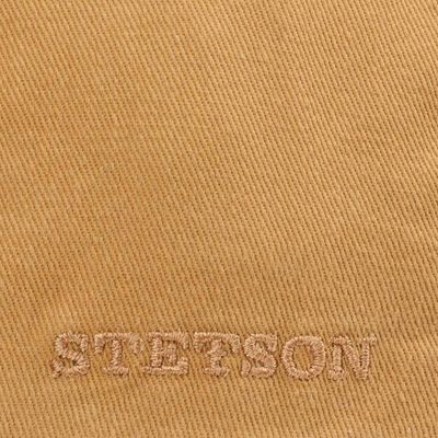 Rector Baseball Cap Cotton Light Brown - Stetson