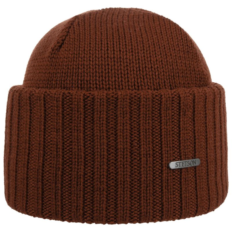 Stetson Beanie Merino Rust