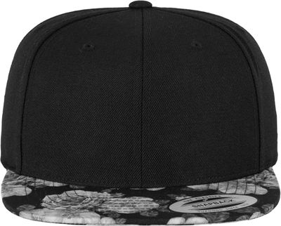Snapback Keps 2-Tone Black/Rose 6089 - Flexfit/Yupoong