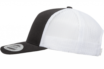 Trucker Flexfit Black/White 6506 från Flexfit/Yupoong i lager