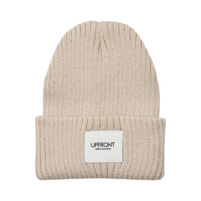 HAZE Fisherman Winter Beanie Off White - Upfront