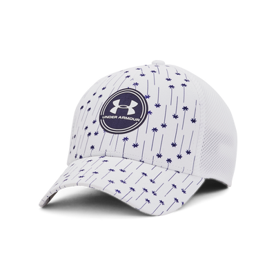 UA Iso-Chill Driver Mesh Trucker White - Under Armour