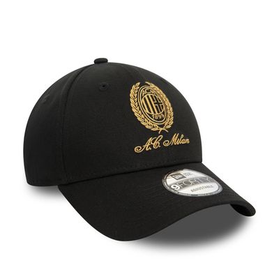AC Milan Heritage Gold Black 9forty adjustable Cap - New Era