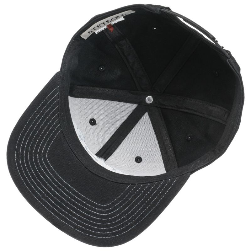 Diamond Snapback Cap Black - Stetson