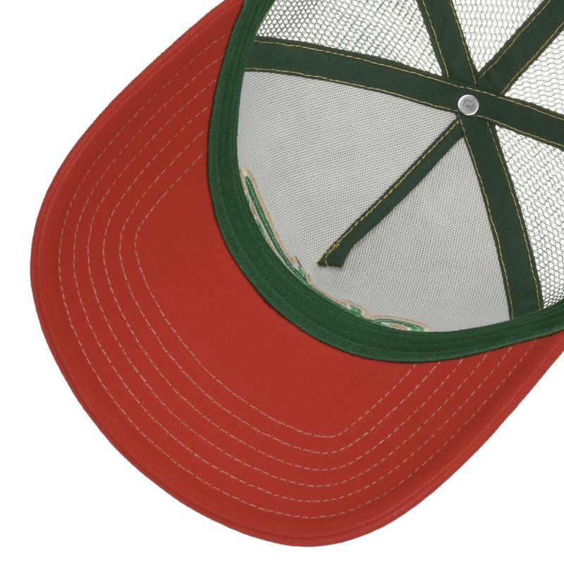 Trucker Cap Lettering Red/Off White - Stetson