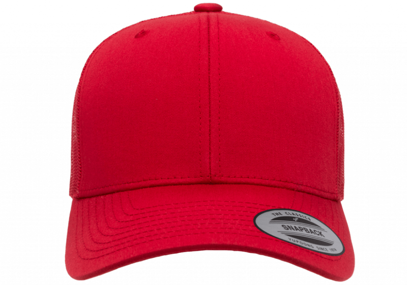 Flexfit/Yupoong Trucker Red 6606 i lager