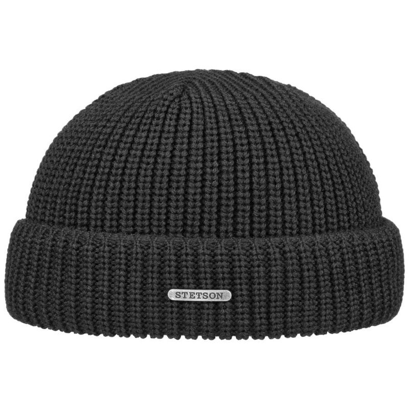 Stetson Nashville Knit Docker Beanie Black