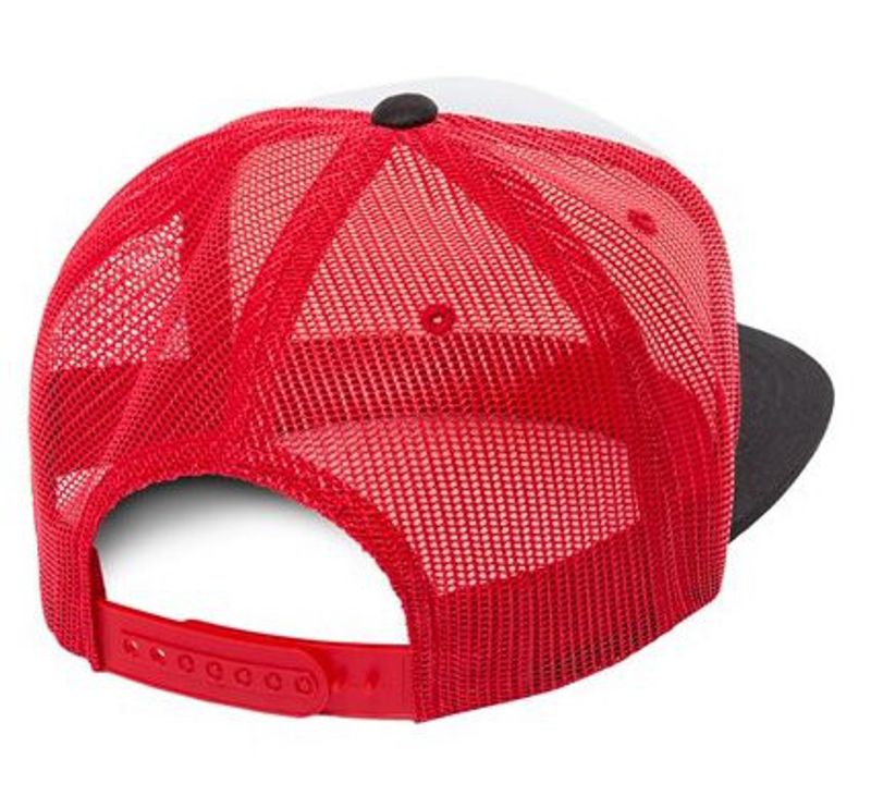 Foam Trucker keps Black/White/Red 6005FW - Yupoong - Fri frakt