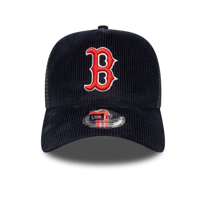 Boston Red Sox MLB Cord Navy 9FORTY A-Frame Trucker - New Era