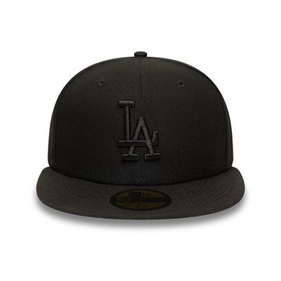 New Era 59FIFTY LA Dodgers MLB Black on Black