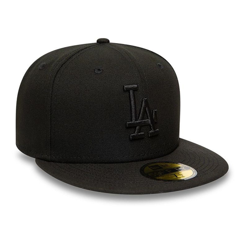 New Era 59FIFTY LA Dodgers MLB Black on Black