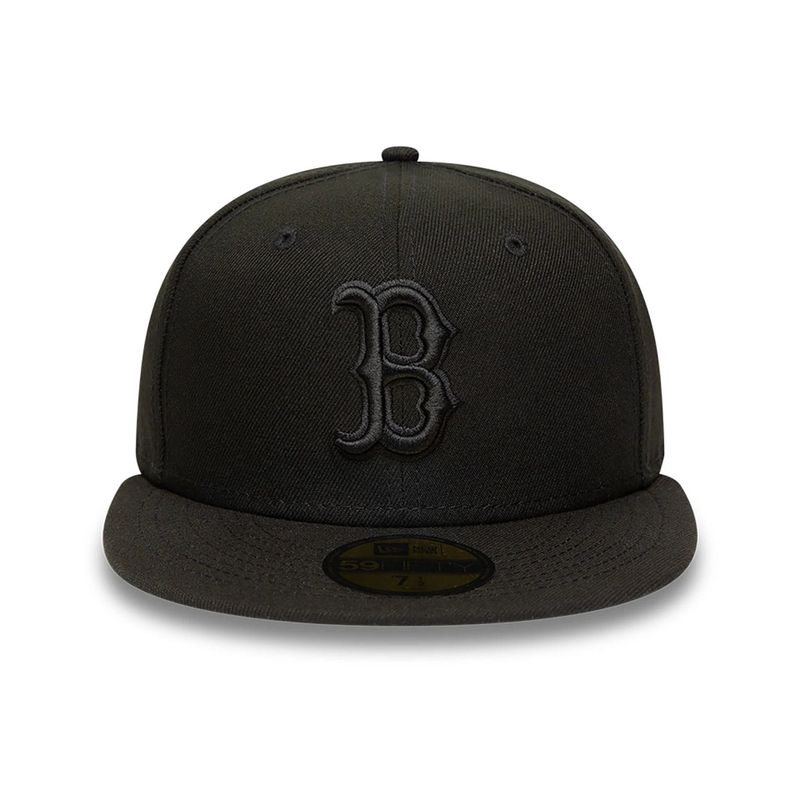 New Era 59FIFTY Boston Red Sox MLB Black on Black