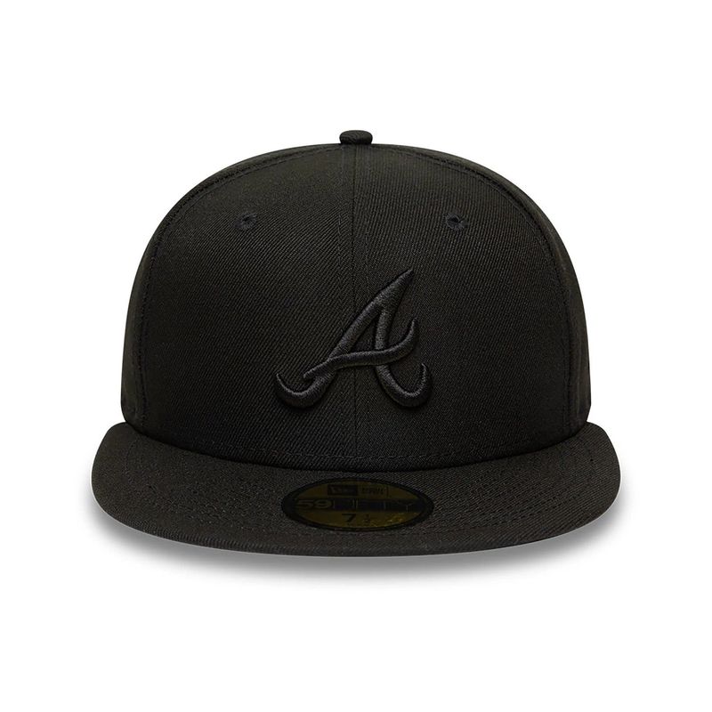 New Era 59FIFTY Atlanta Braves Black