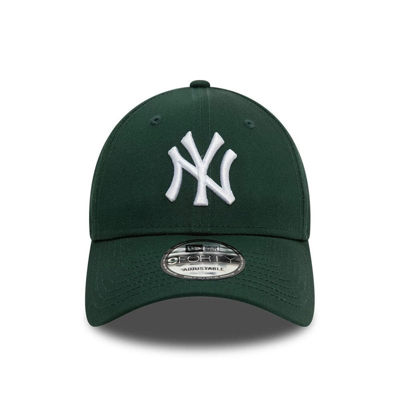 New Era 9FORTY New York Yankees Essential Dark Green, bild 5