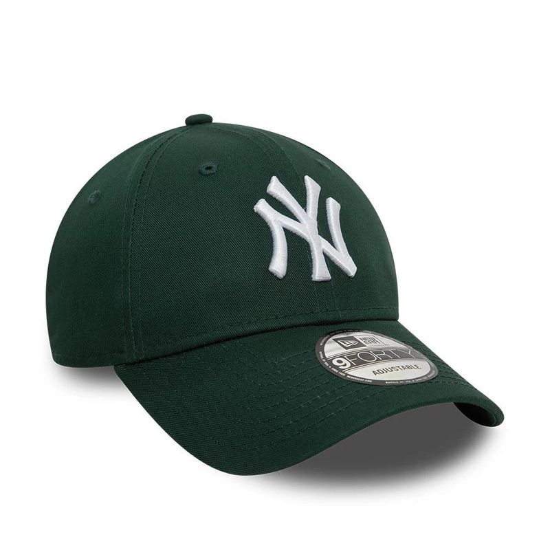 New Era 9FORTY New York Yankees Essential Dark Green, bild 6