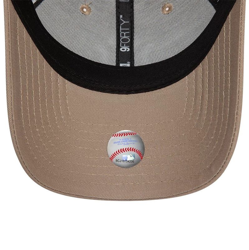 New Era 9FORTY New York Yankees Essential Pastel Brown, bild 7