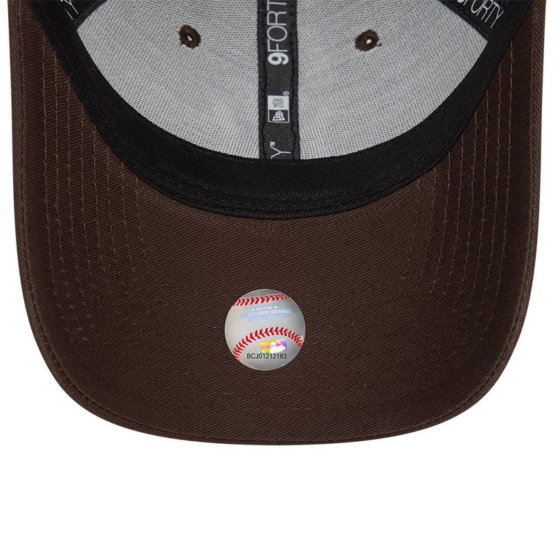 New Era 9FORTY New York Yankees Essential Dark Brown, bild 5