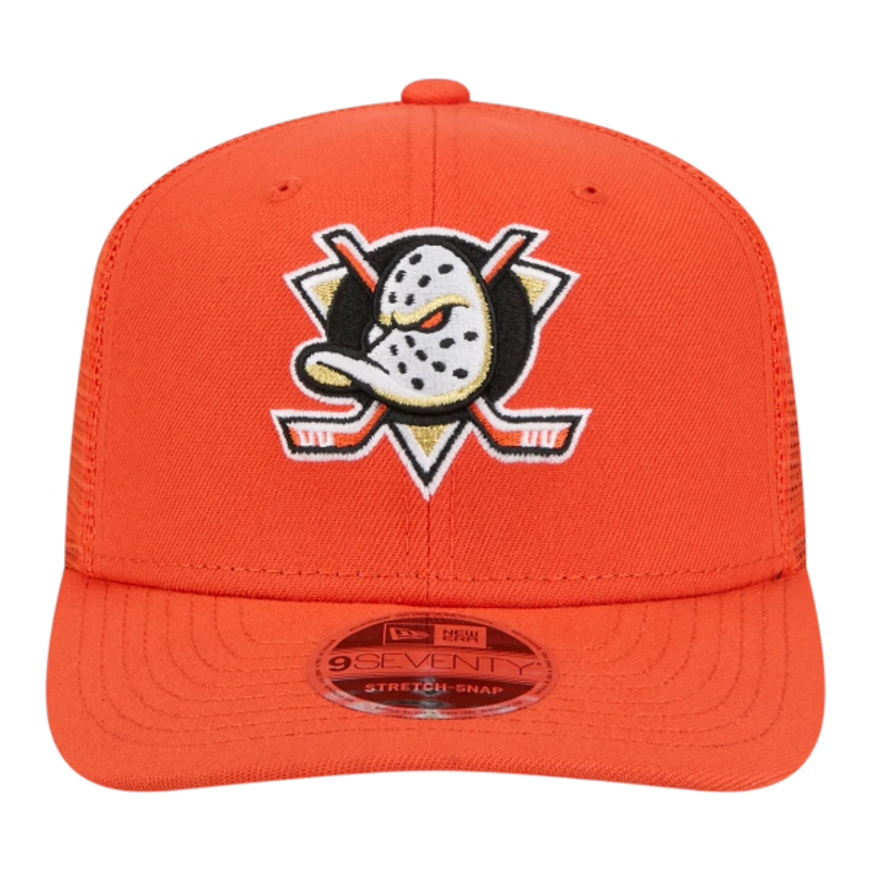 New Era 9SEVENTY Anaheim Ducks Trucker Orange