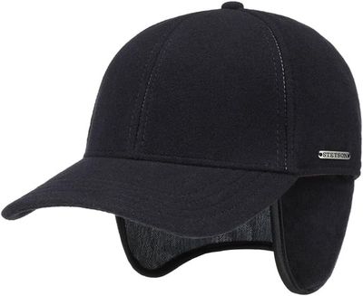 Stetson Wool Cashmere Ear Flaps Navy