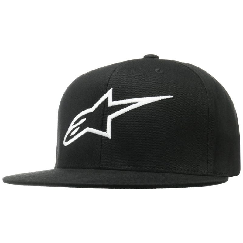 Ageless Flatbill Black/White Flexfit - Alpinestars