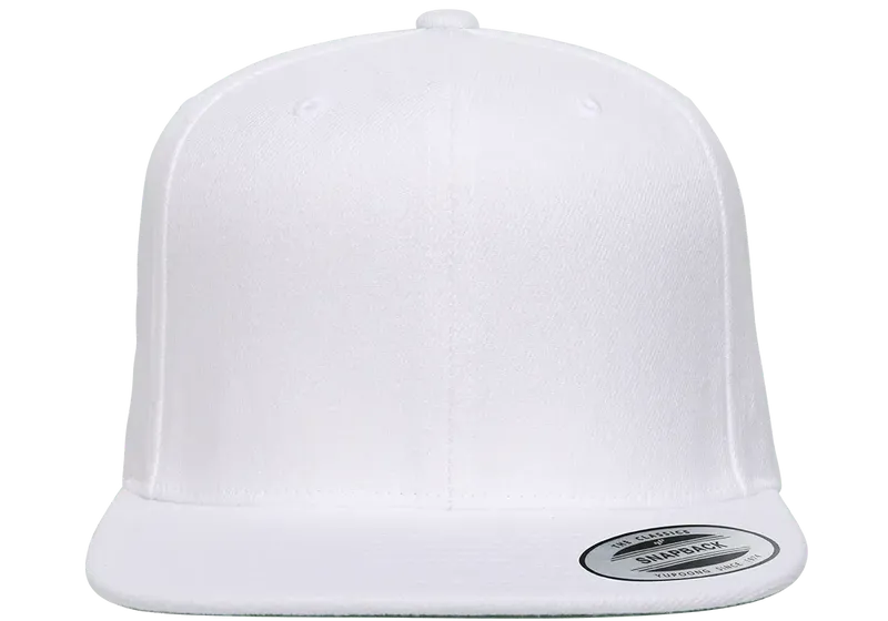 Yupoong Premium Snapback White