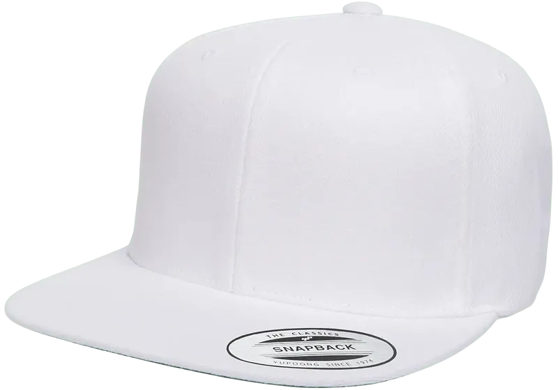 Yupoong Premium Snapback White