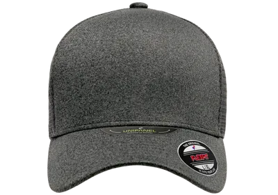 Flexfit Unipanel Trucker Mesh Dark Grey Black