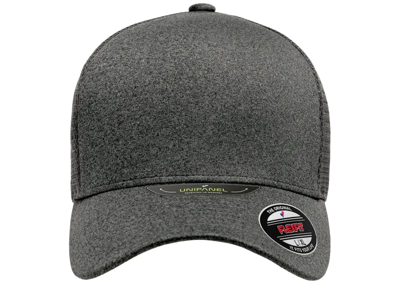 Flexfit Unipanel Trucker Mesh Dark Grey Black