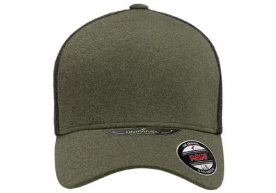 Flexfit Unipanel Trucker Mesh Olive Black
