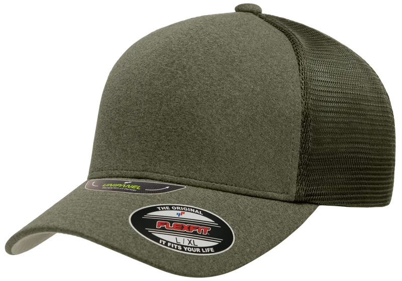 Flexfit Unipanel Trucker Mesh Olive Black