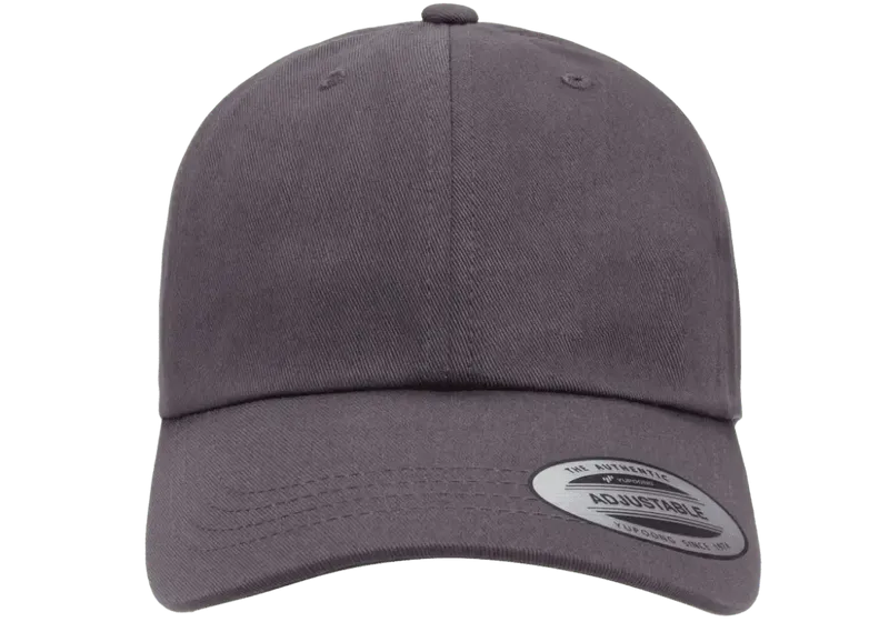 Yupoong Low Profile Organic Cotton Dark Grey