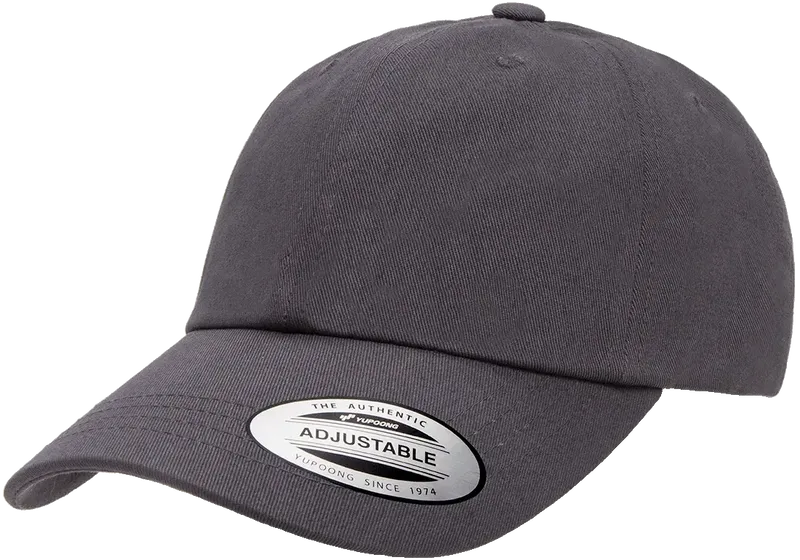 Yupoong Low Profile Organic Cotton Dark Grey