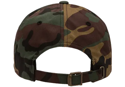 Yupoong Low Profile Cotton Twill Green Camo