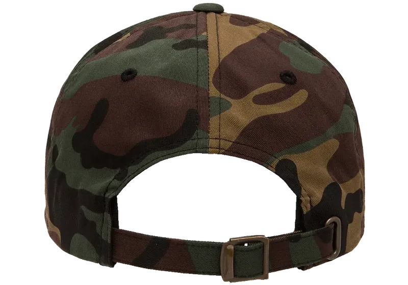 Yupoong Low Profile Cotton Twill Green Camo