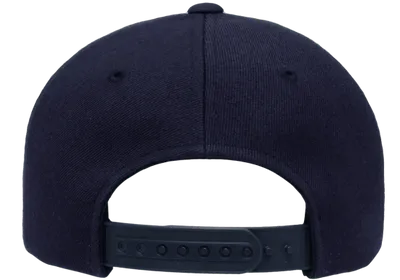 Yupoong Curved Visor Snapback Navy
