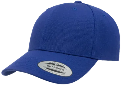 Yupoong Curved Visor Snapback Royal